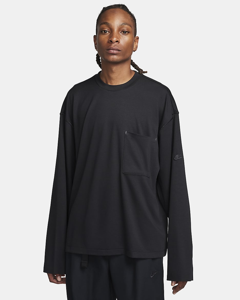 Nike Sportswear Dri FIT Tech Pack Men s Long Sleeve Top. Nike